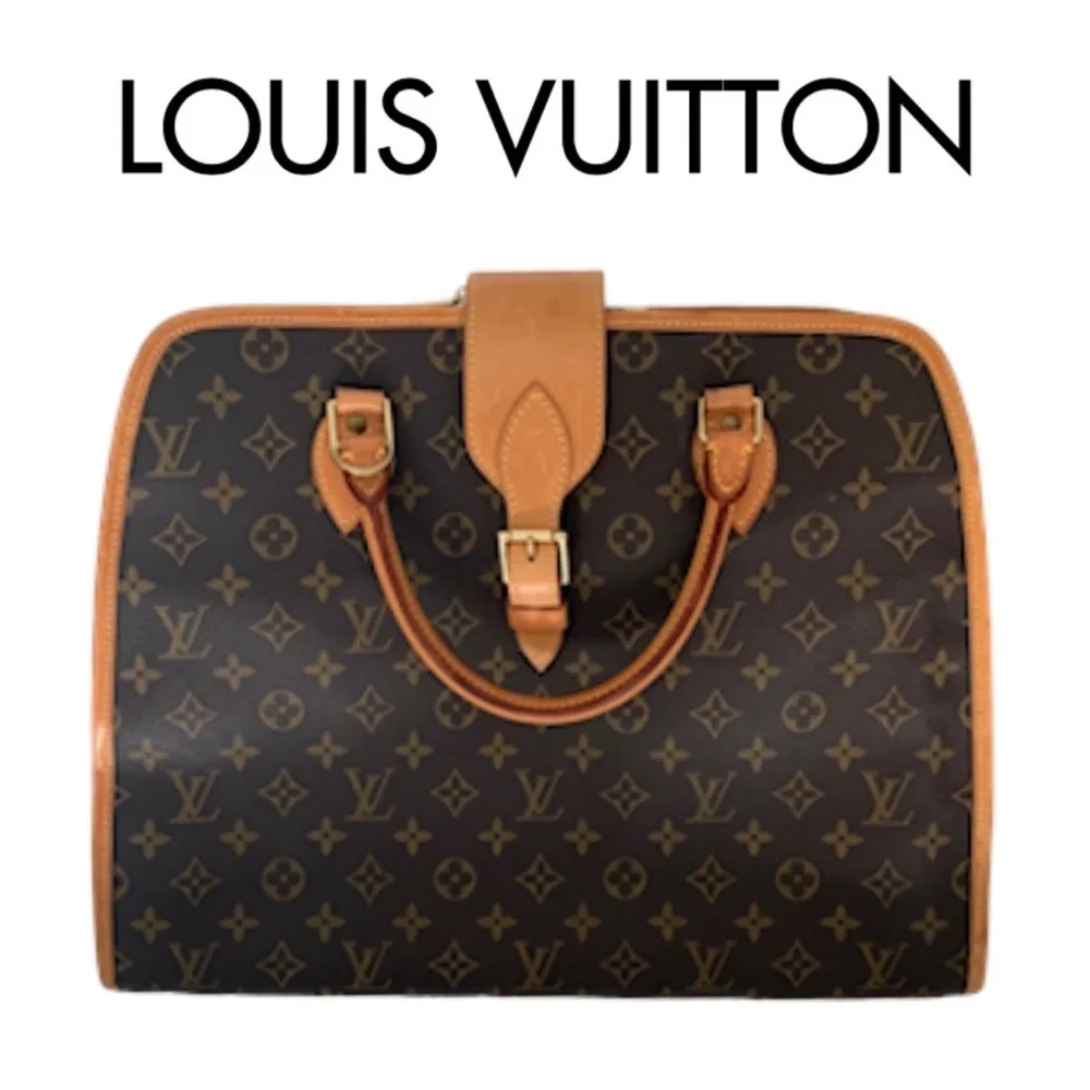 Louis Vuitton Monogram Rivoli Briefcase Laptop Handbag